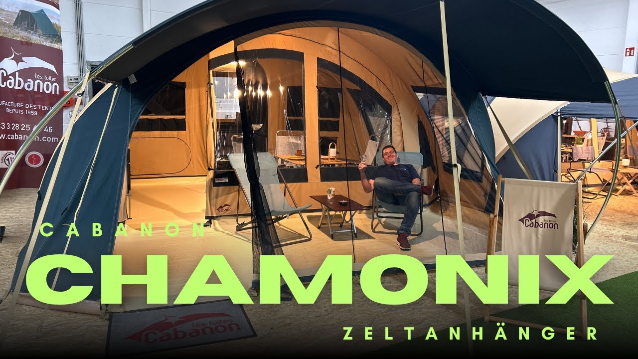 Das TOP-Modell unter den Zeltanhängern? Der Cabanon Chamonix!