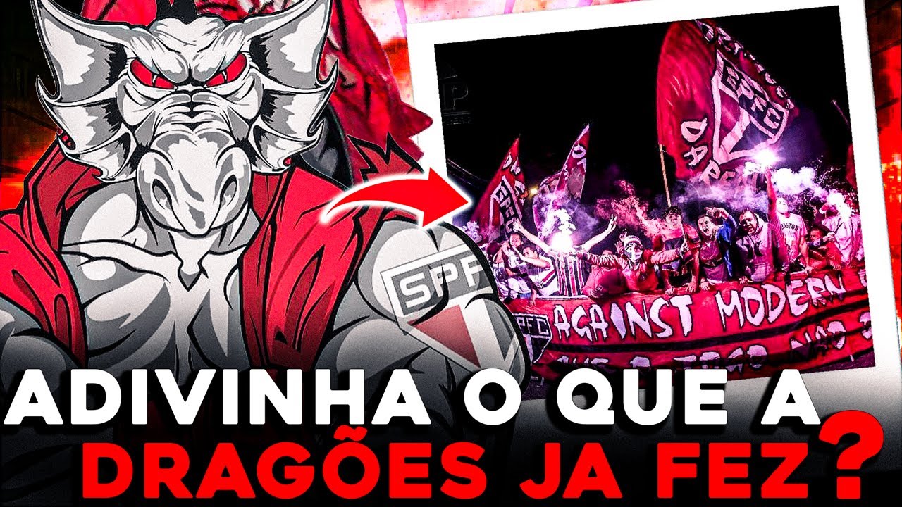 DRAGÕES DA REAL. A História da Torcida Organizada do São Paulo.