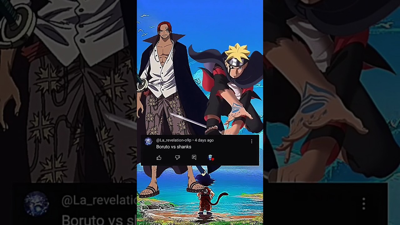 Shanks vs Boruto Who is Strongest 🤔 