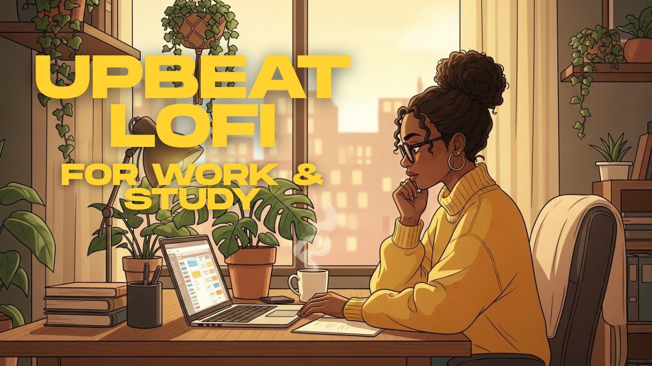 Upbeat Lofi for Work & Study | Stay Focused & Motivated