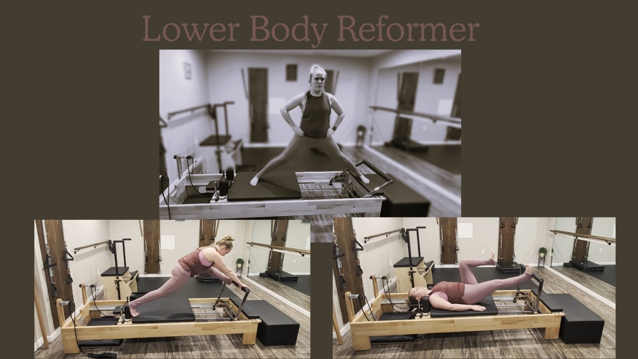 Пилатес для нижней части тела на реформере | Работа стоп, шпагат и стопы в ремнях для укрепления ног