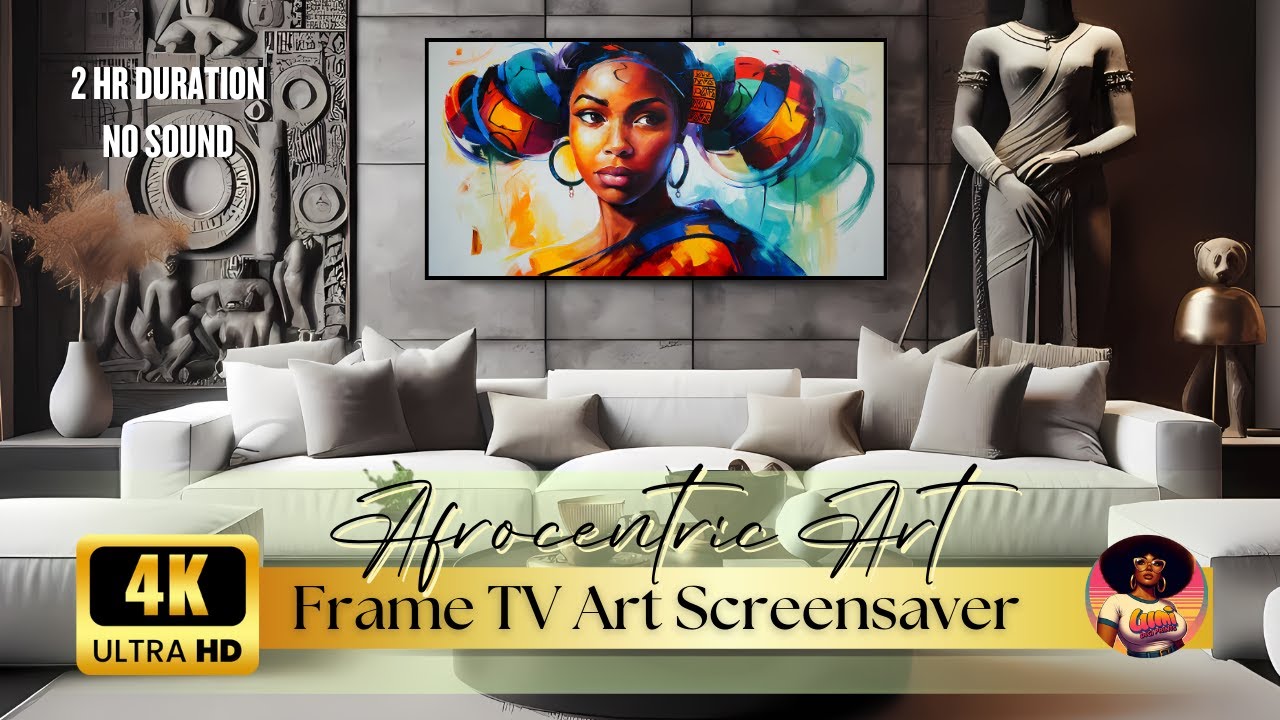 Colors of BLACK Confidence WALL ART | 4k Frame TV Art | 2HR | #tvart #frametvart #framedart #4k