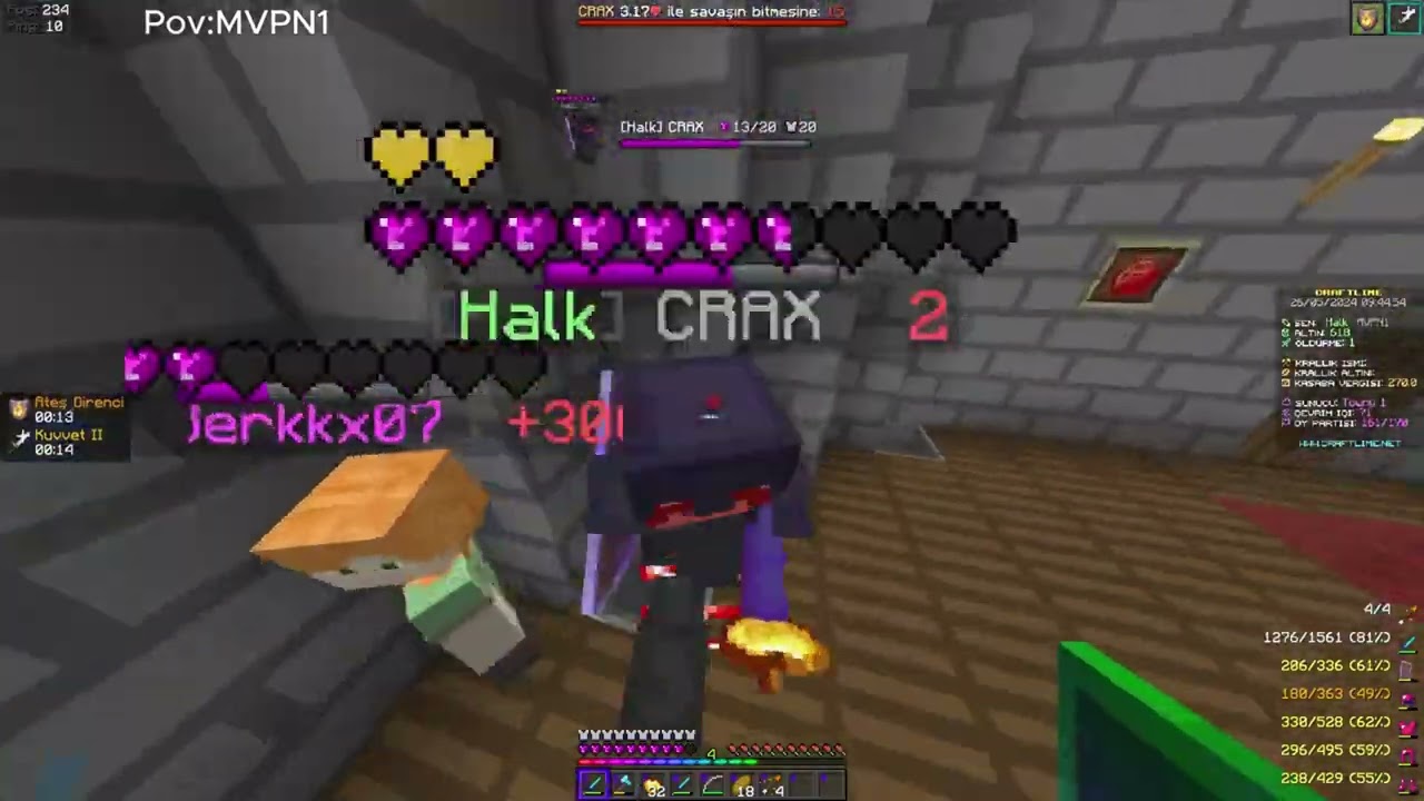 CRAFTLİME KİLL MONTANGE