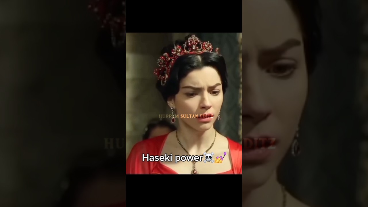 power of haseki sultana☠️💅 #h&uuml;rremsultan #turkishseries #foryou #edit #ottomanempress #ottomansultan