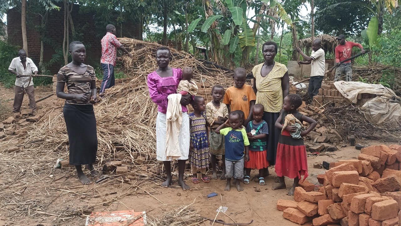 Building a house for the poor in our community. Thanks for donating