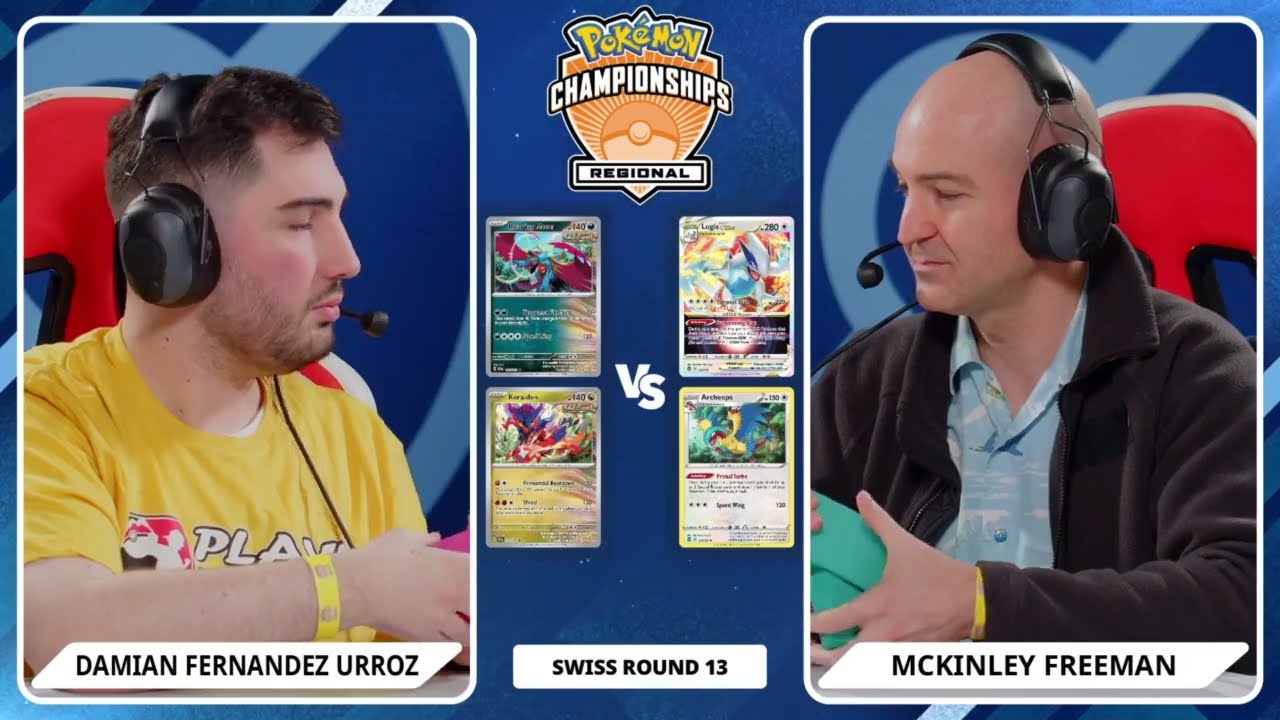 TCG Mckinley Freeman Vs Damian Fernandez Urroz - 2024 Pokémon Orlando Regional Championships R13