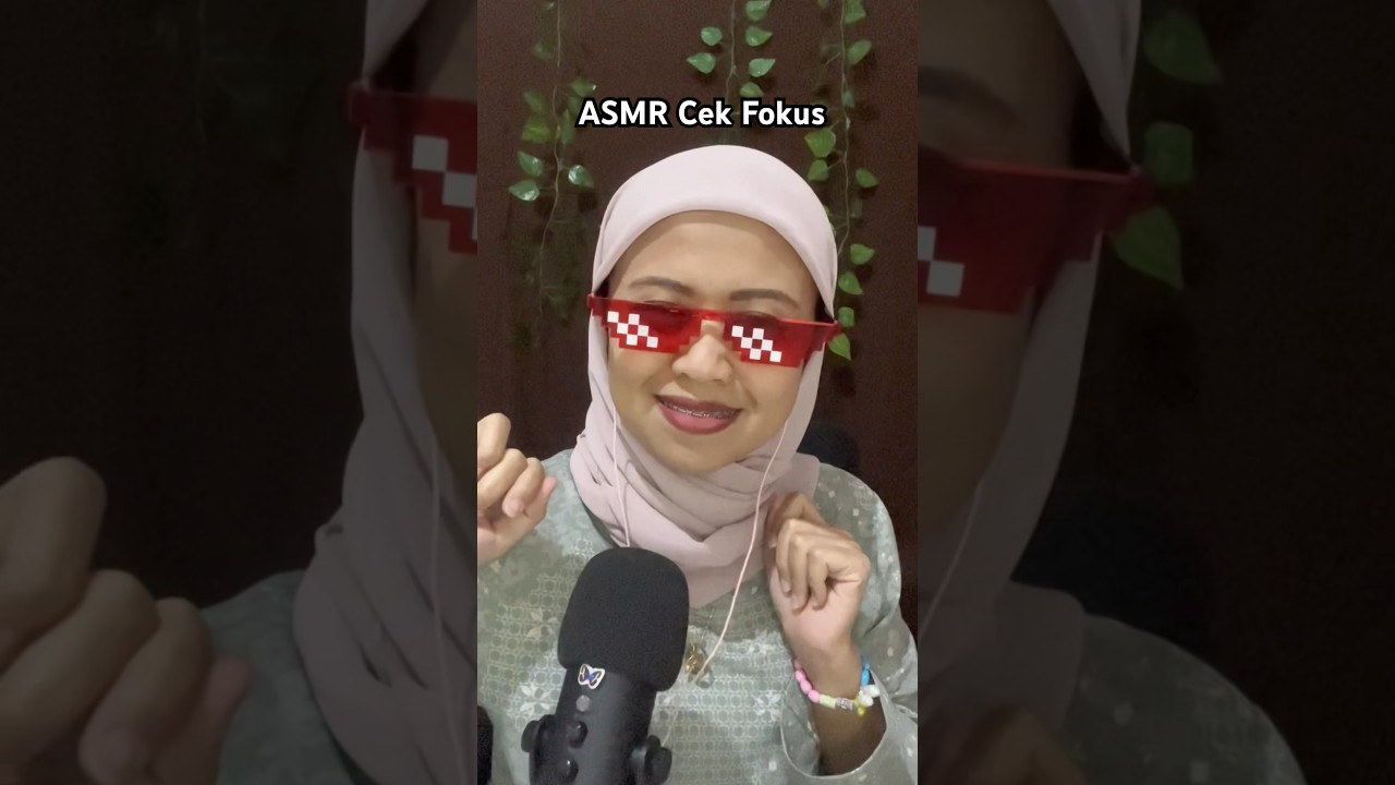 ASMR Cek Fokus: Jawab Pertanyaan dalam 1 Detik! #asmr #asmrindonesia #asmrsoftspoken #asmrvideo