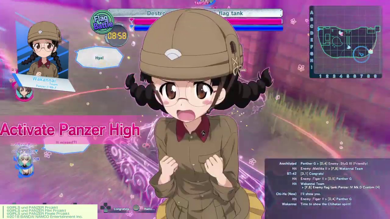 Girls und Panzer Dream Tank Match DX | The Panzer II ain't so bad