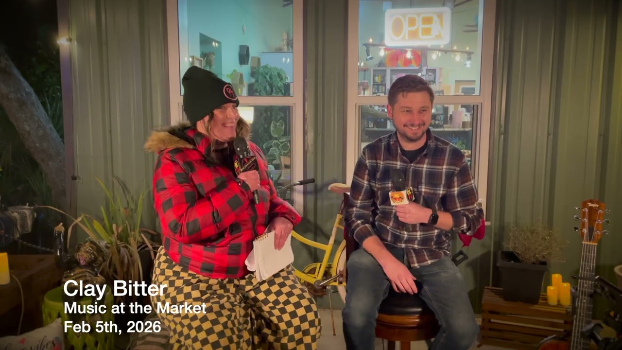 Clay Bitter - One Love Fam Jams Interview, Live from Music at the Market