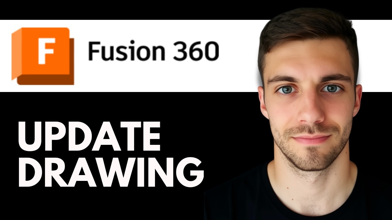 How to Update Drawing in Fusion 360 (Fusion 360 Drawing Update)