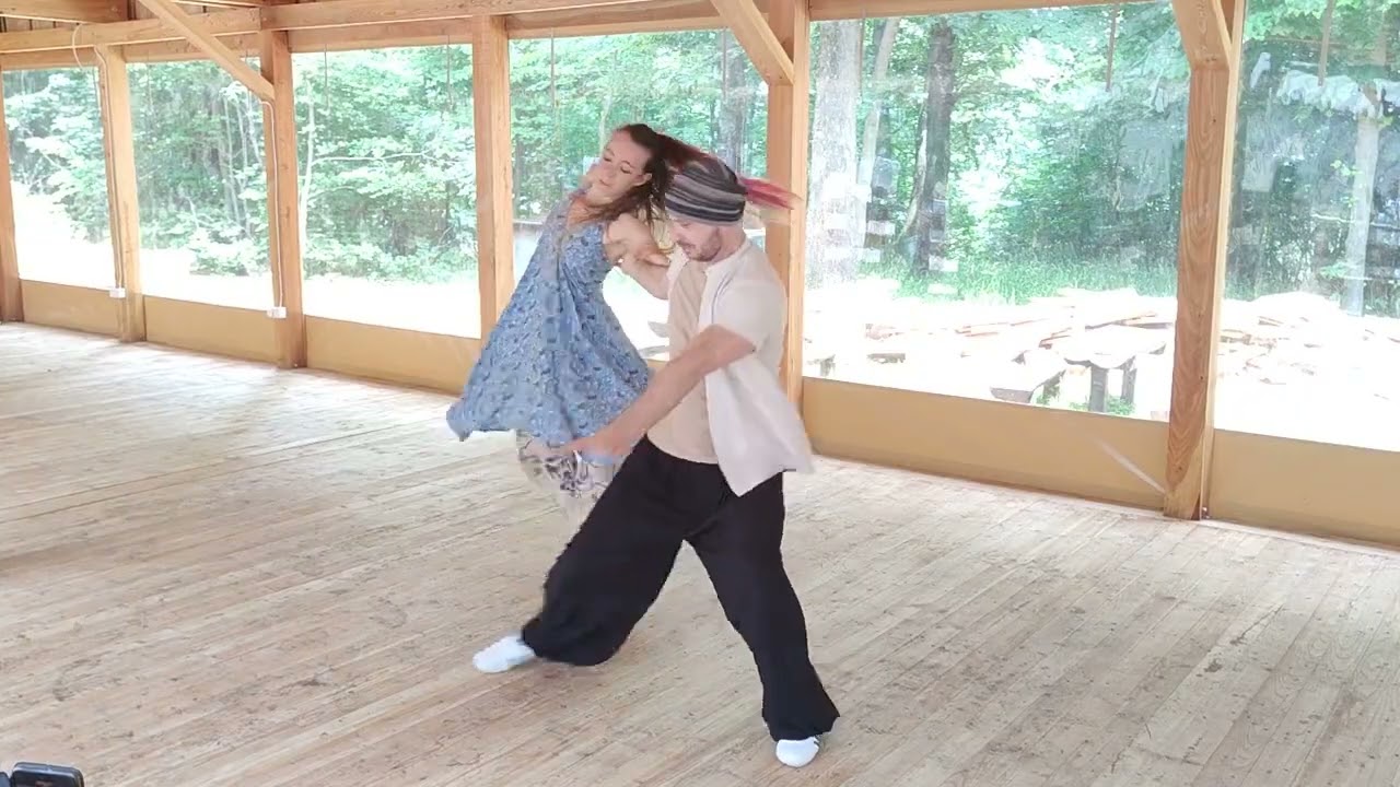 Cedric & Olga - Lambada Boneca Zouk improvisation - 2023 Dobogókő