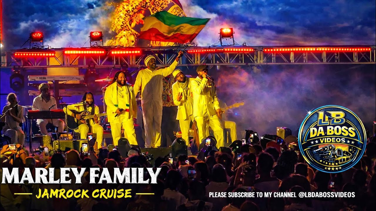 Stephen, Damian, Kymani Marley  Live On Jamrock Cruise 🚢 #damianmarley #stephenmarley #kymanimarley
