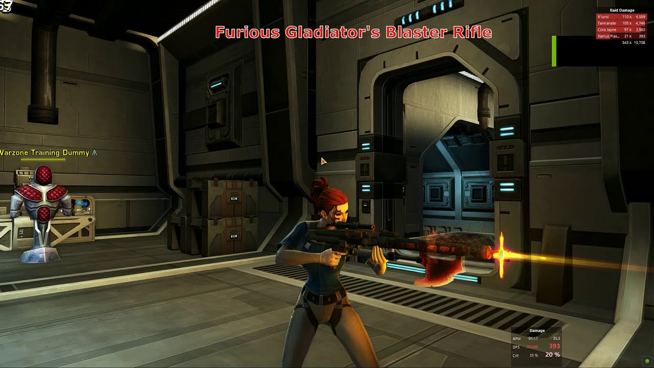 SWTOR Furious Gladiator's Blaster Rifle