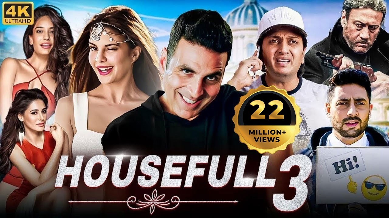 HOUSEFULL 3 Full Movie | Blockbuster Bollywood Comedy Movie | Akshay Kumar, Abhishek, Riteish