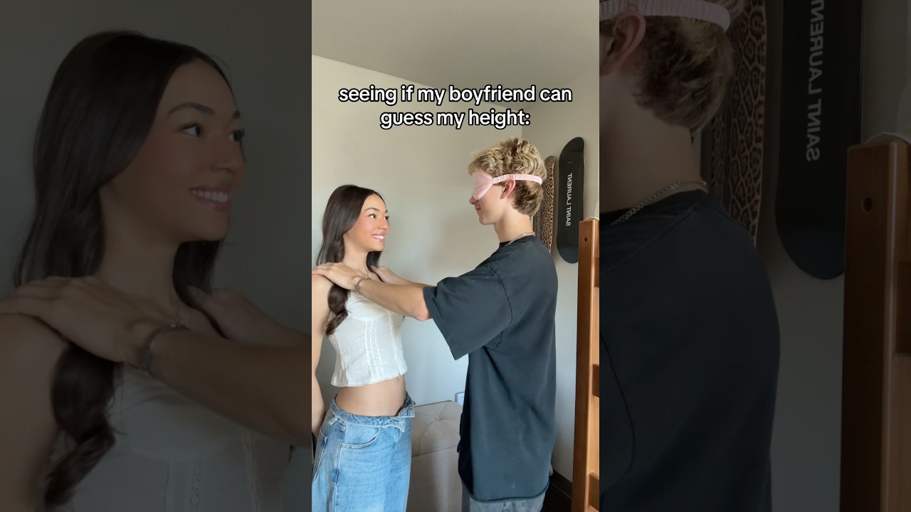 fail?? 😅 #fypyoutube #trend #blowup #funny #viral #couple #challenge #guess #fail #kiss #shorts