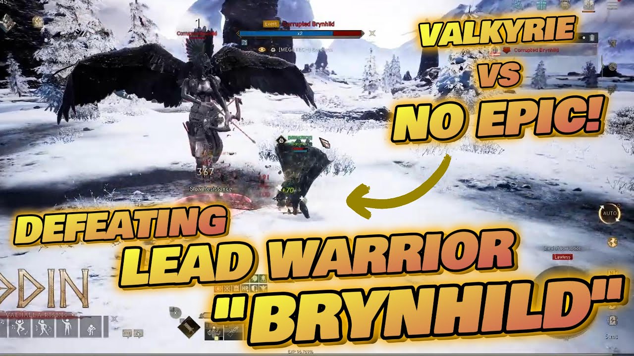 ODIN: Valhalla Rising. Tito VS Boss (BRYNHILD) ANOTHER PAY WALL?! TIPS&TRICKS 4K