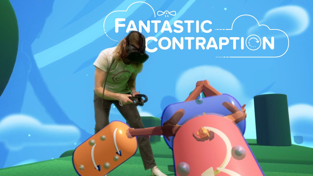Fantastic Contraption 1 minute of Mixed Reality Gameplay Footage!