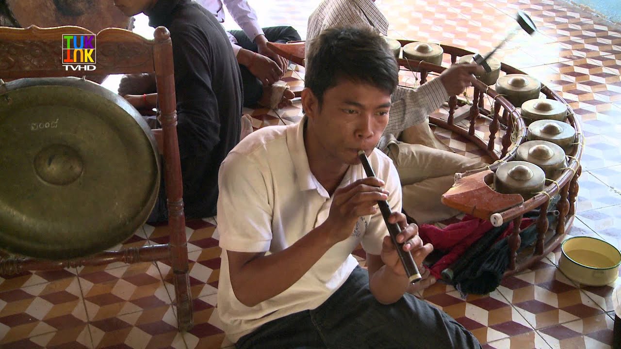 The funeral kantoam ming orchestra of Wat Svay