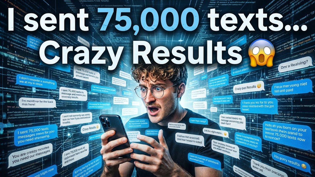 75,000 SMS Texts in 30 Days - The Results Shocked Me!