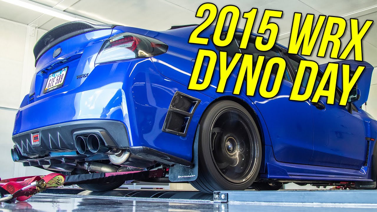Tomei UEL Header 15+ WRX Dyno на этаноле