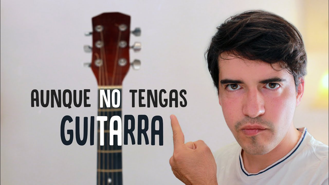 Te ense&ntilde;o a tocar guitarra en 5 minutos (aunque no tengas guitarra)