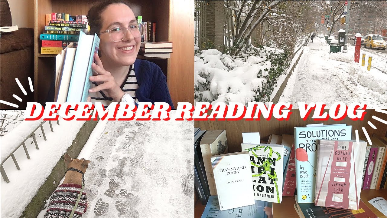 DECEMBER READING VLOG | 7 books in 7 days?? 📚❄️☃️