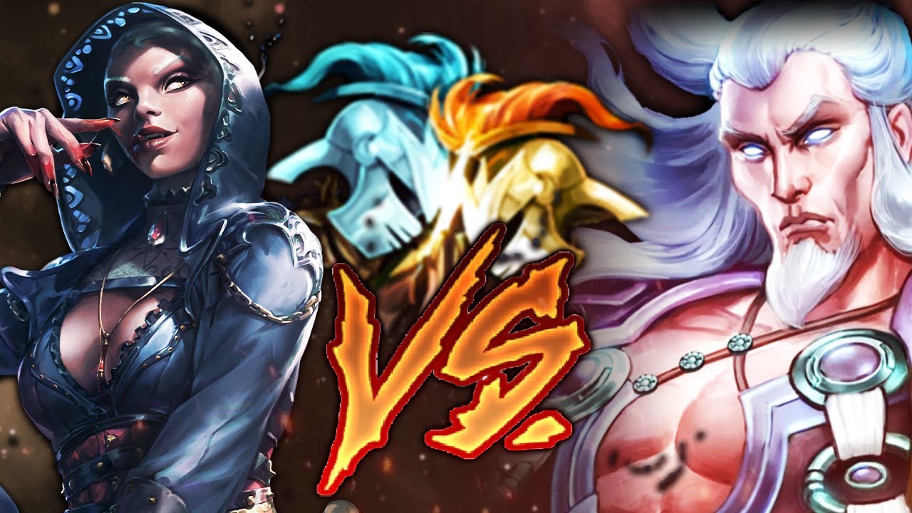 SUPER TRYHARD DUEL AS MAMAN BRIGITTE VS HE BO! - Smite