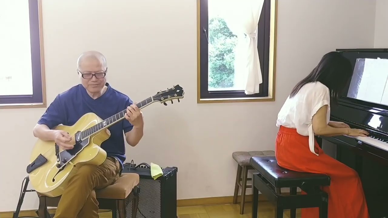 FIY ME TO THE MOON‼️山下正新-HARUS//Jazz Guitar＆Piano Duo Live 
