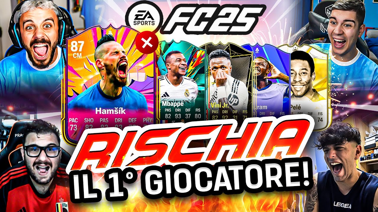 😱 RISCHIA IL PRIMO GIOCATORE su FC25 con TONY TUBO, SASY e SHALE! ⚽️