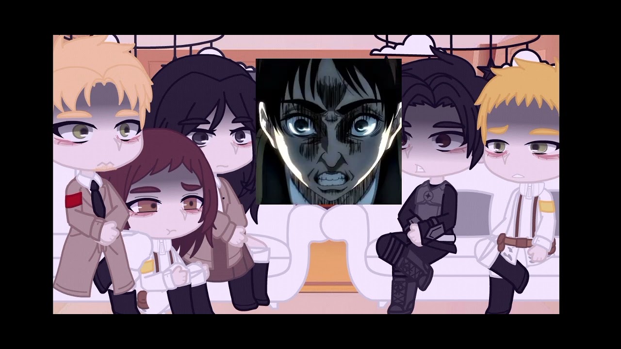 |•Реакция.•| |•Марлийцы на Парадиз и Эрена Йегера.•| |•1/1•| |•чит.опис.•|