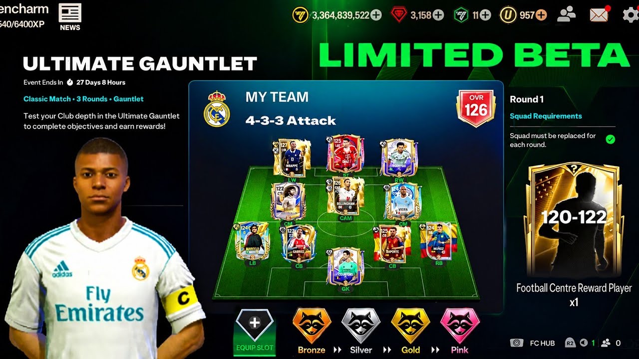 БЕТА-ВЕРСИЯ FC MOBILE 27!! НОВАЯ ФУНКЦИЯ СТИЛЯ ИГРЫ И РЕЖИМ ULTIMATE GAUNTLET!