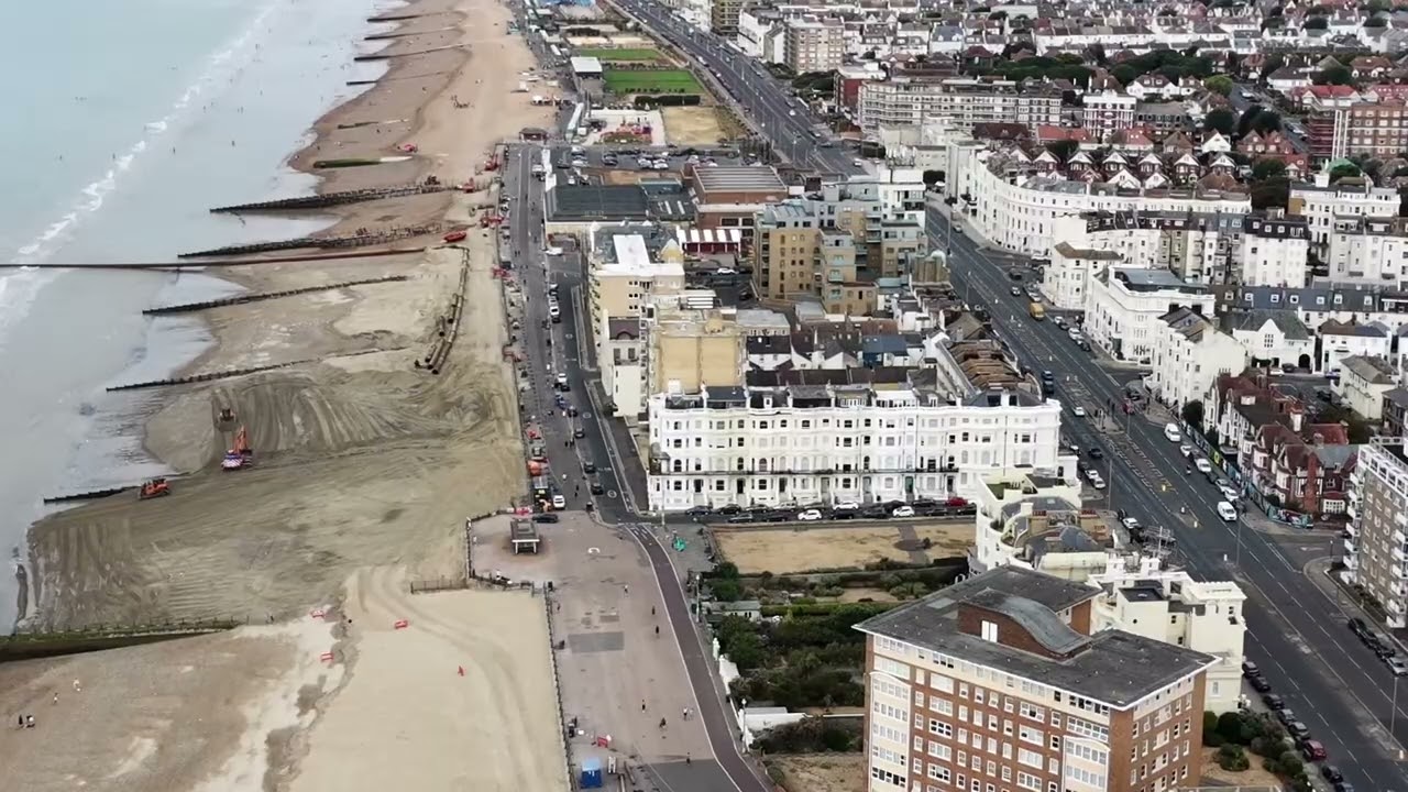 Hove with the drone 