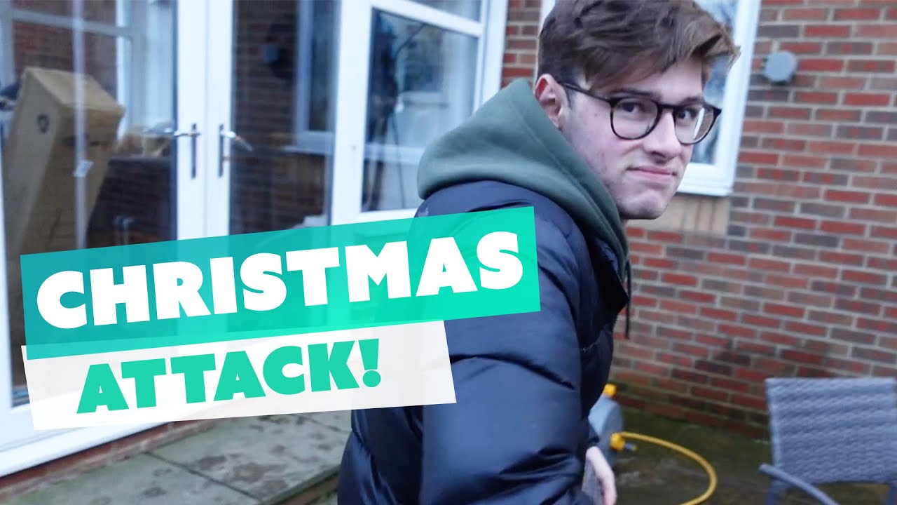 CHRISTMAS ATTACK! | VLOGMAS DAY 24 | Ryan And Aiden