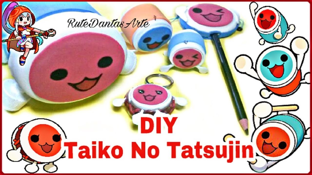 DIY TAIKO NO TATSUJIN 太鼓の達人 #DrumMasterMascots
