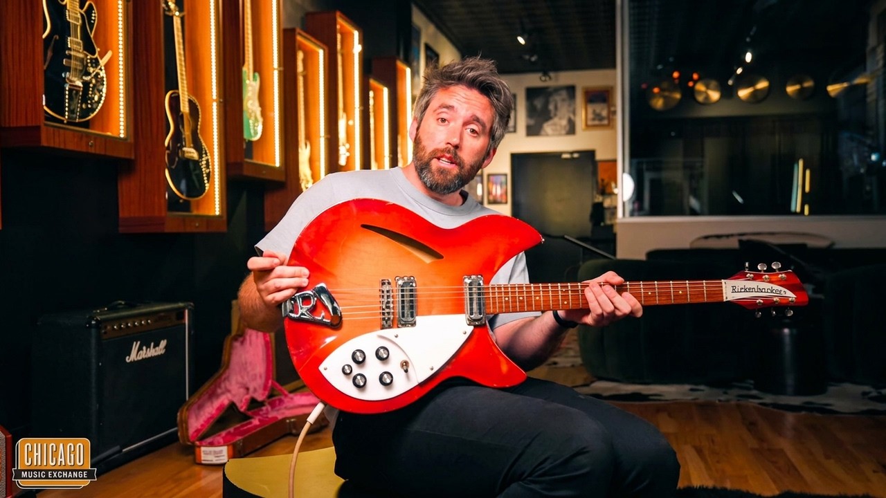 The Most Comfortable Guitar Neck I've Ever Played? | 1968 Rickenbacker 330