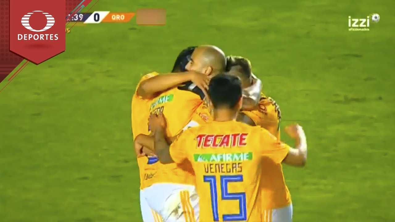 Gol de Carlos Salcedo | Tigres 2 - 0 Quer&eacute;taro | Clausura 2019 - Jornada 11 | Televisa Deportes