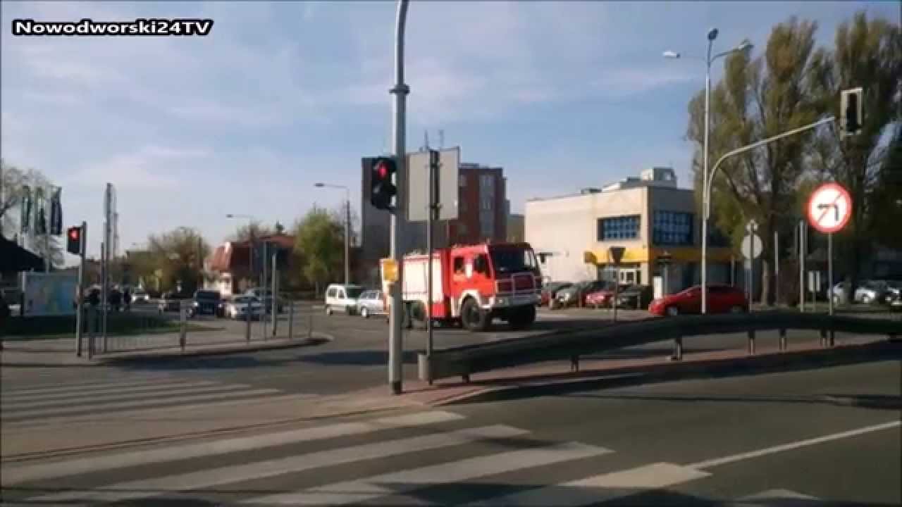 JRG Legionowo alarmowo do pożaru lasu