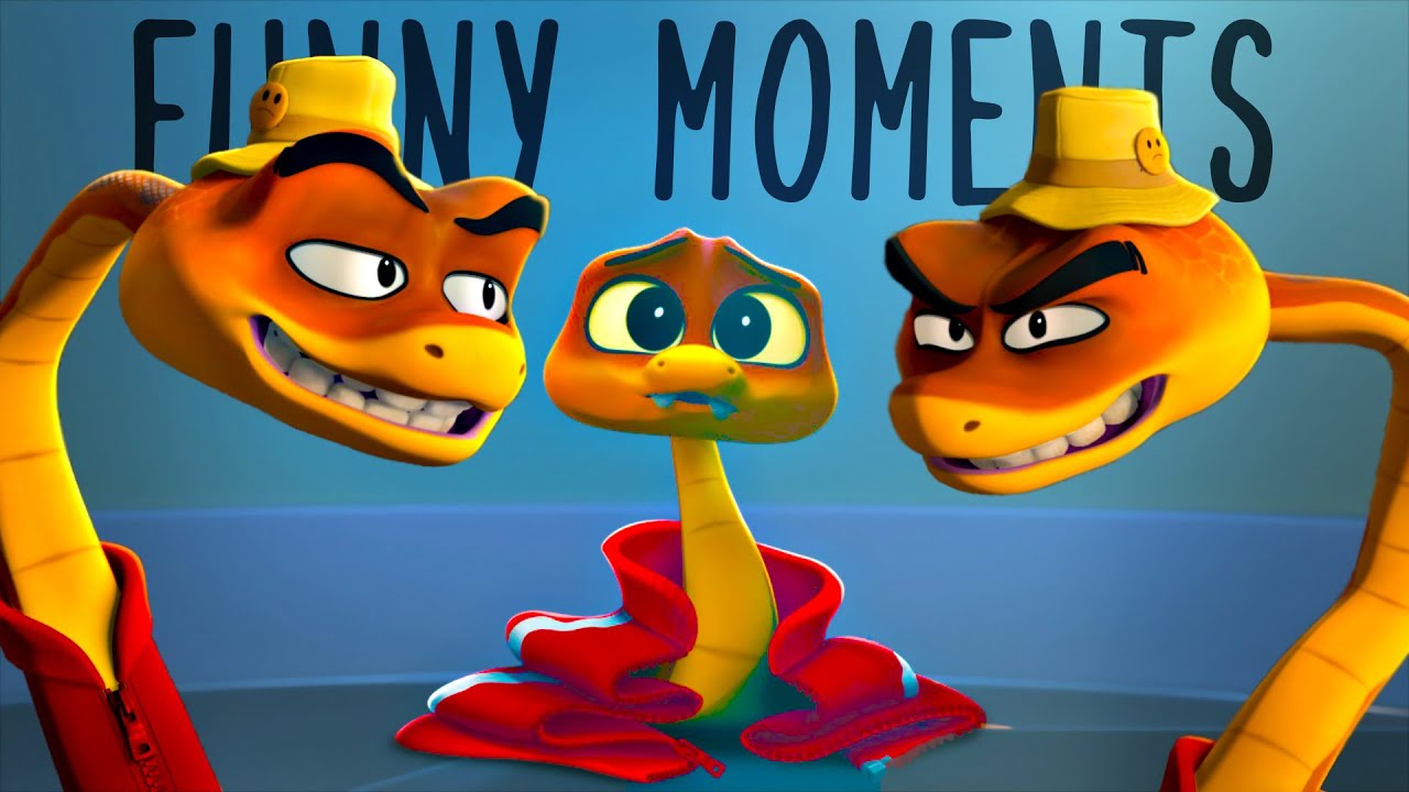 Mr Snake's Funniest Moments (The Bad Guys: Breaking In)