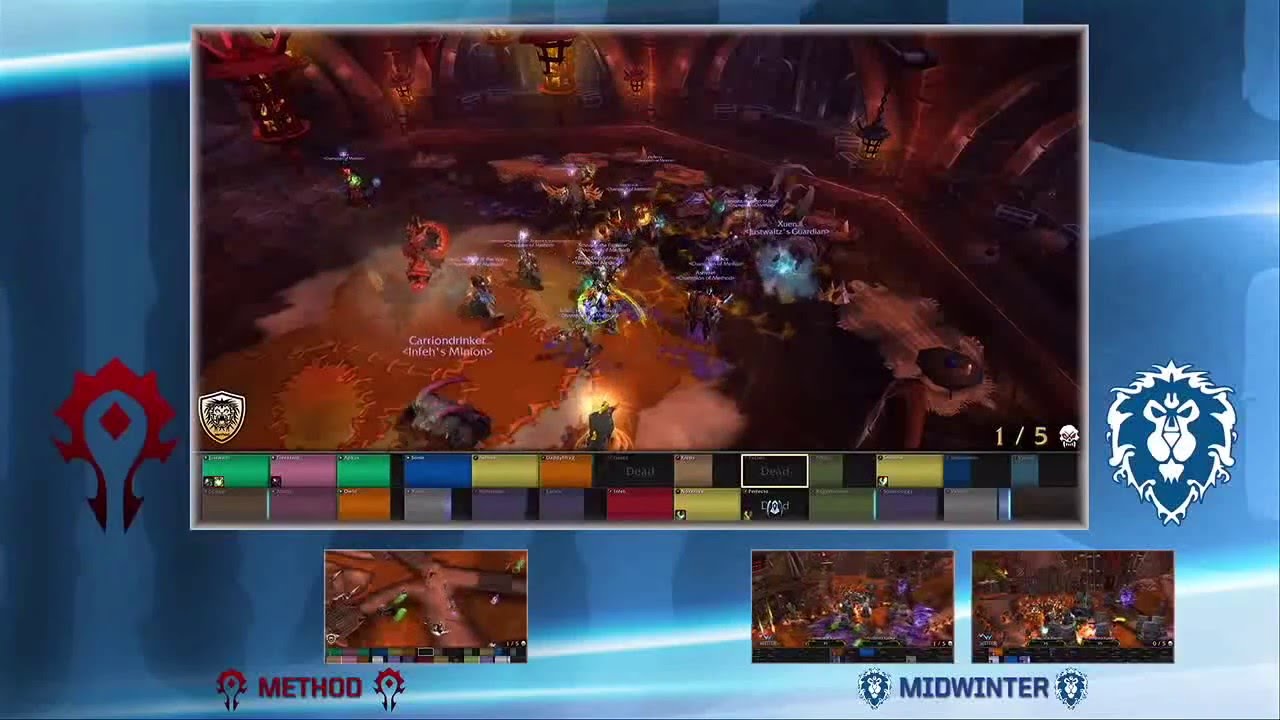 World of Warcraft Live Raid - Method vs Midwinter - Blizzcon 2013 HD