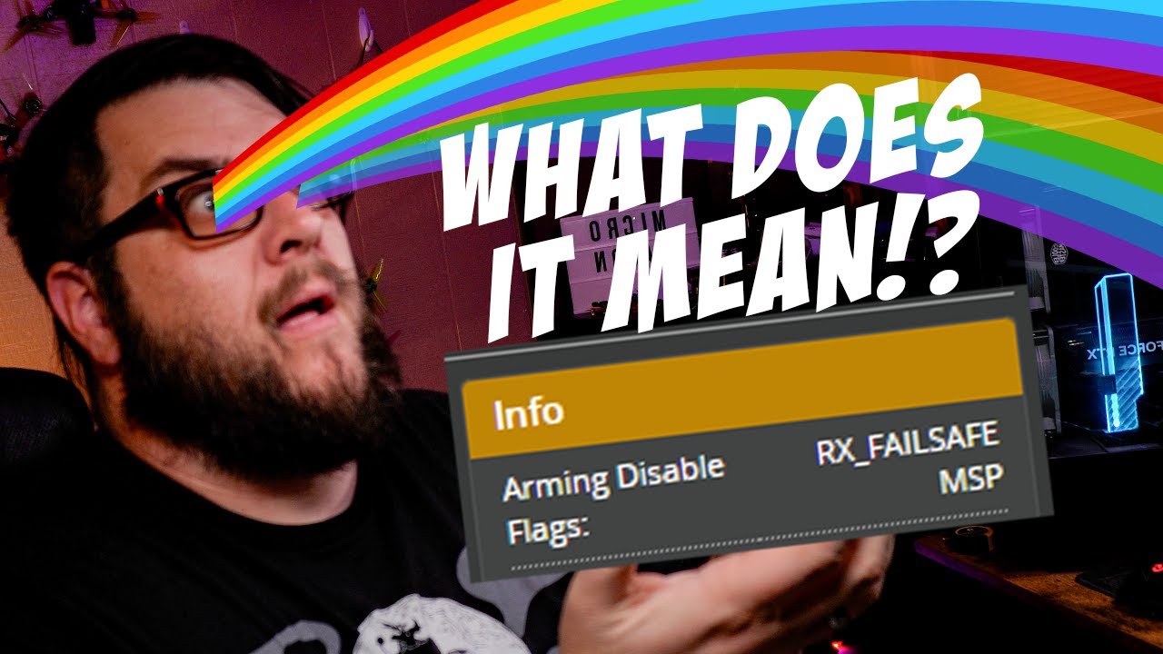 FPV quad wont arm?  This is why! - Bacon's FPV Bits