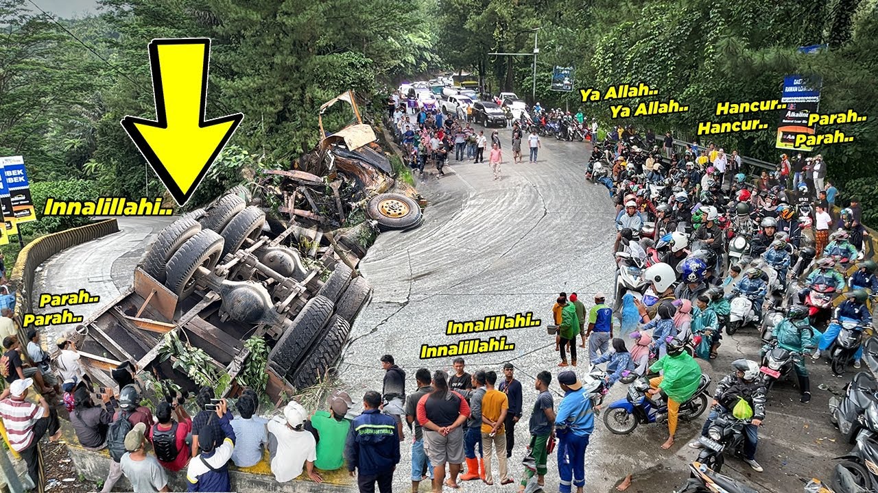 MERINDING !!! INSIDEN TERPARAH TAHUN 2024, Sopir Truk Tutup Usia Kerugian Mencapai 1 Milyar