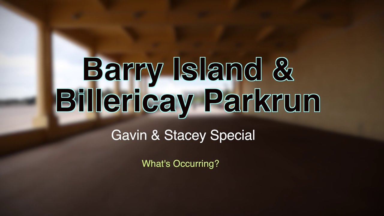 Barry Island Parkrun - Gavin and Stacey with Billericay Parkrun