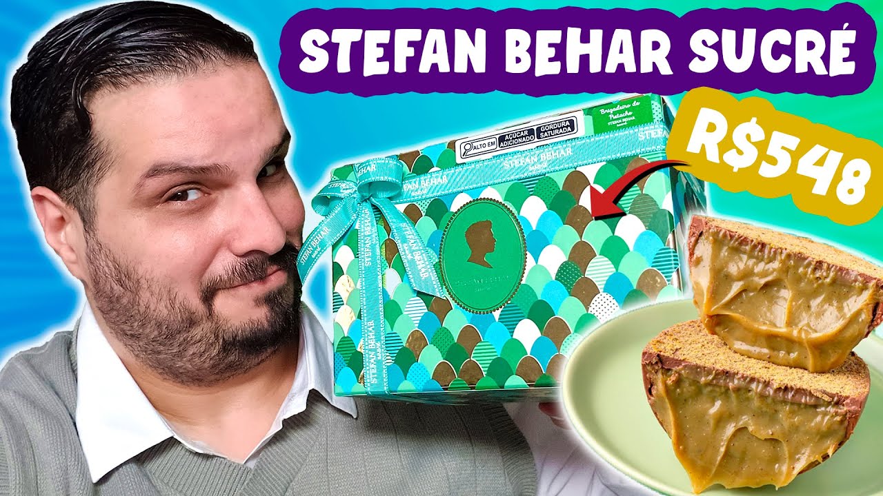 O OVO DE PÁSCOA MAIS CARO DO BRASIL - OVO BRIGADEIRO DE PISTACHE DA STEFAN BEHAR SUCRÉ