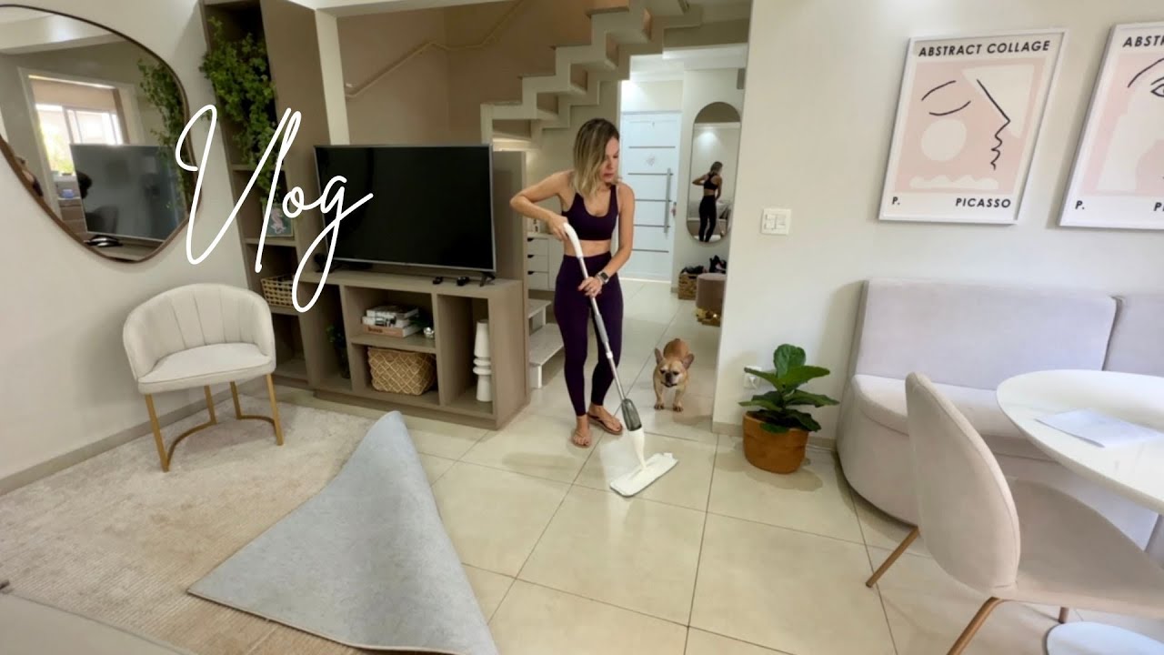 Colocando a casa em ordem - Novo lugar do robô aspirador - Vou ter que fazer uma cirurgia 😰