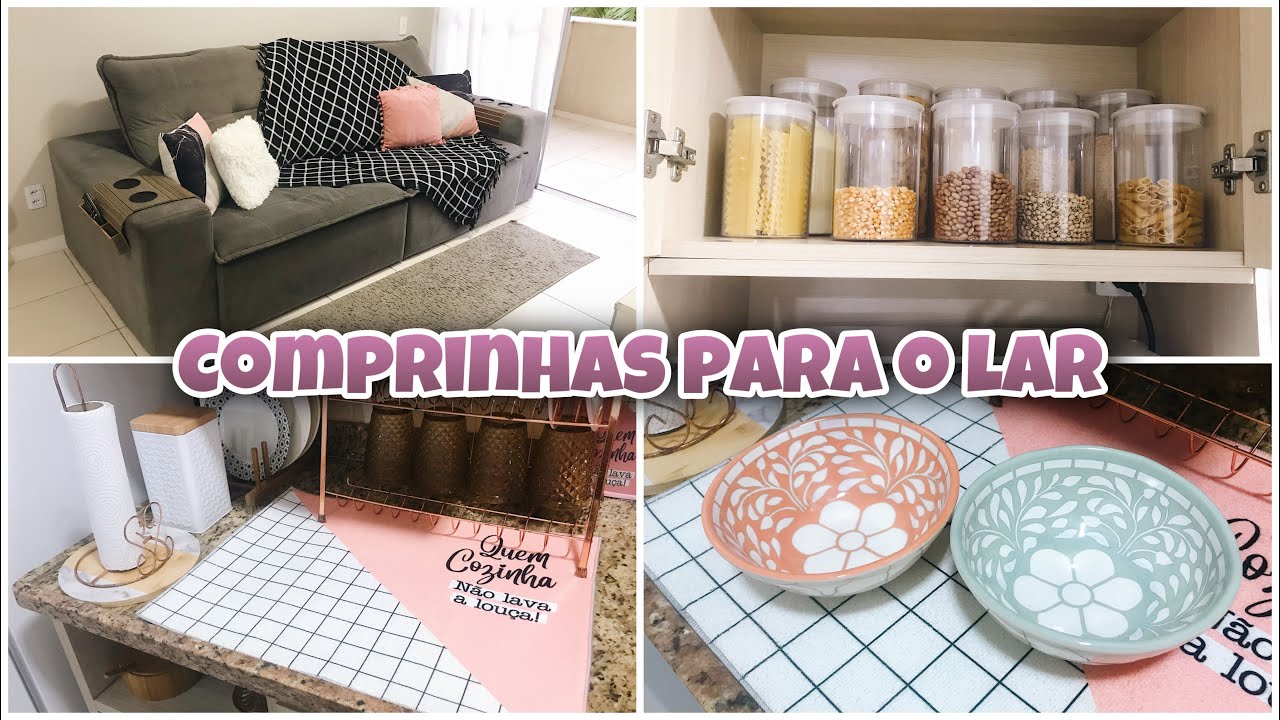 INAUGURANDO AS NOVAS COMPRINHAS PARA O LAR - Simplifique com Dani Brito