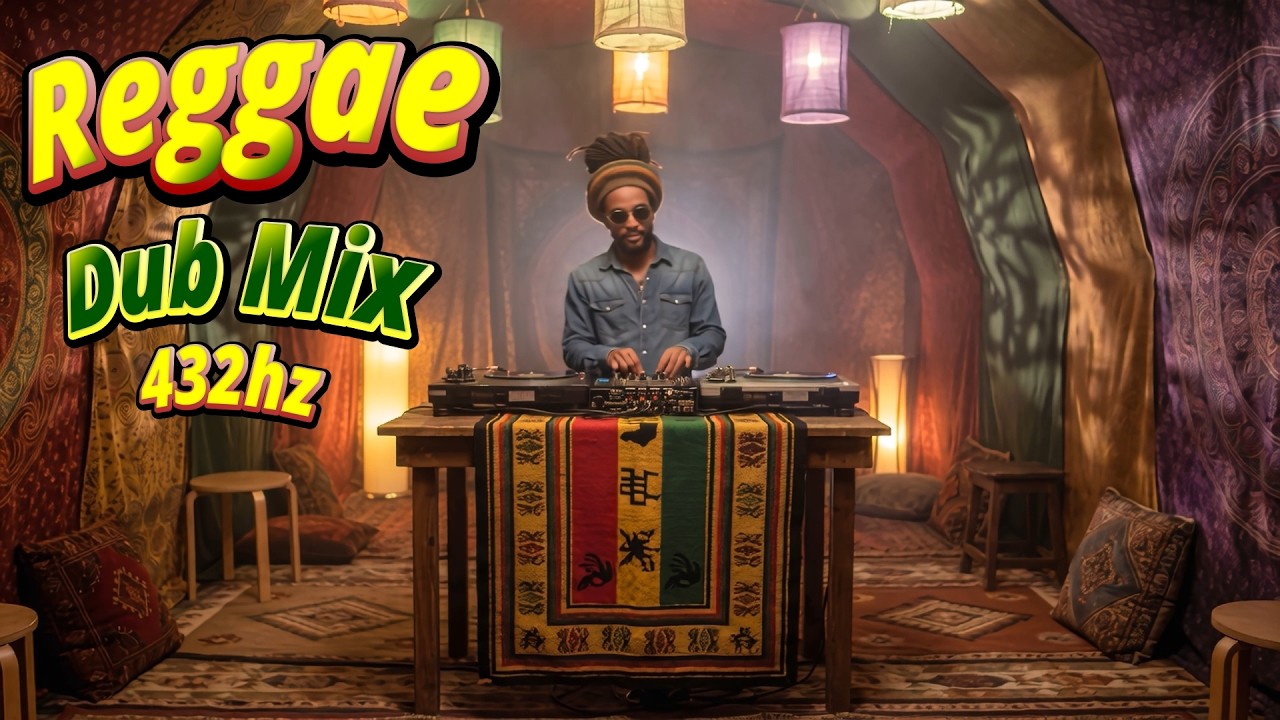 432Hz Tribal Sound System 🇯🇲 Dub Reggae Mix 