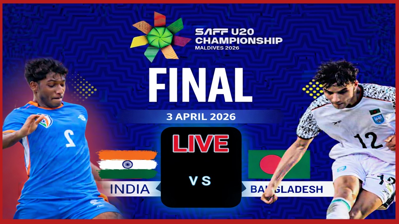 LIVE | Bangladesh vs India Football match | FINAL