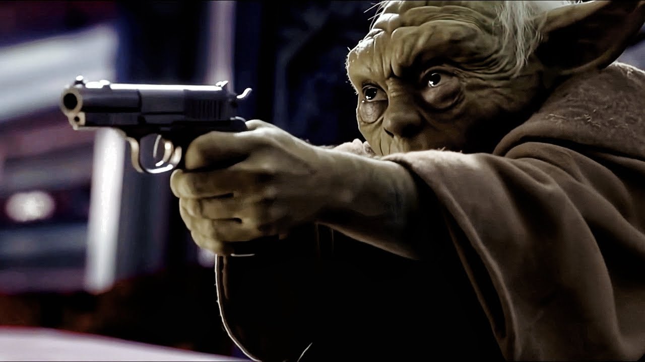 Yoda VS Palpatine created by Ai