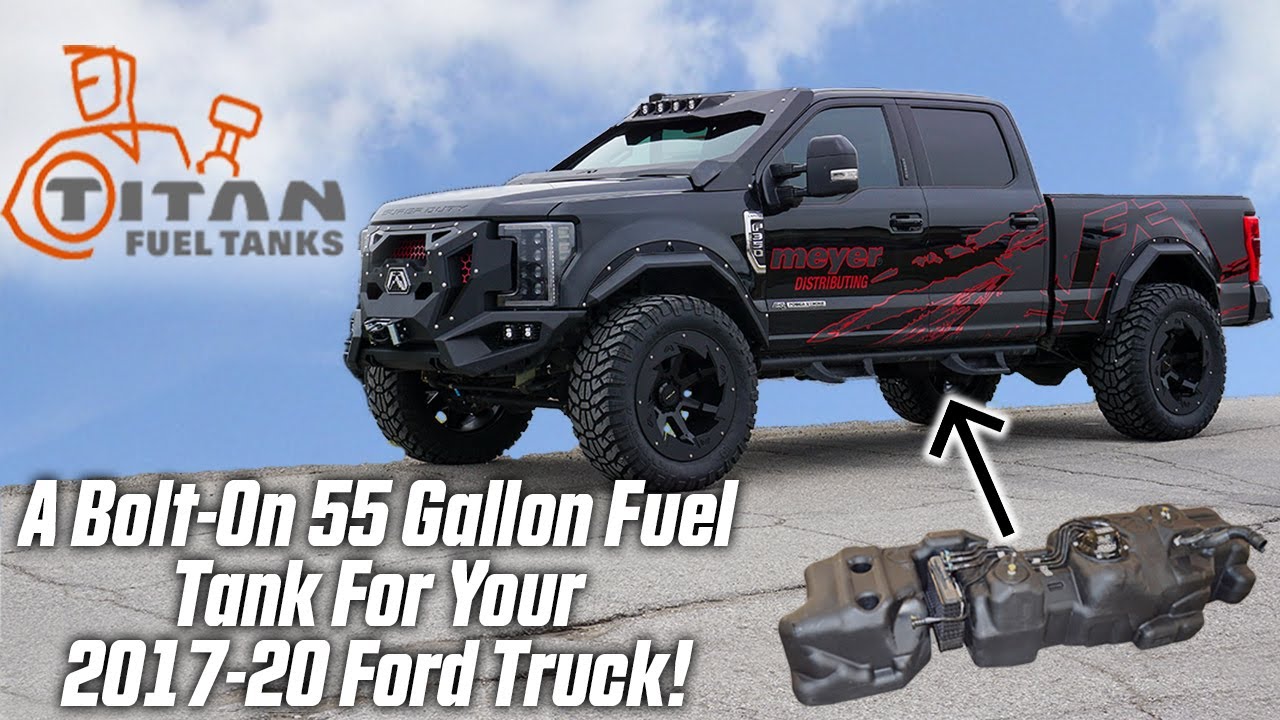 Titan Fuel Tanks XXL Replacement Tank for Ford Trucks!