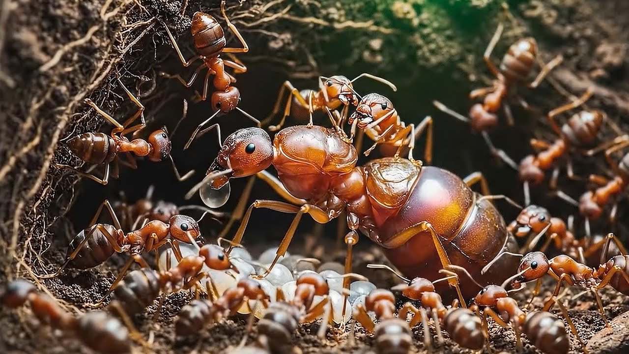 FIRE ANT EMPIRE: Raids, Territory Wars & the Mound (4K Cinematic Insect Documentary)